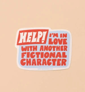 Help! Fictional Character Sticker