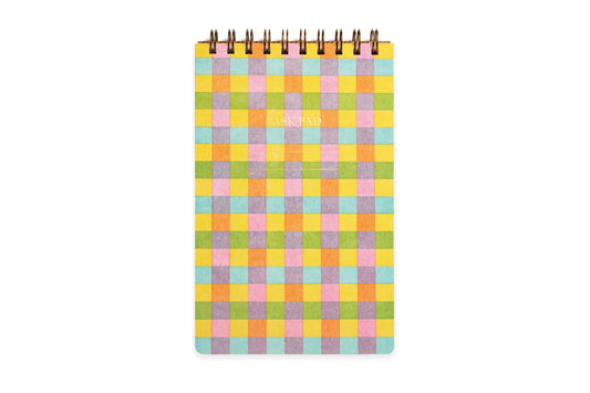 Pastel Plaid Task Pad