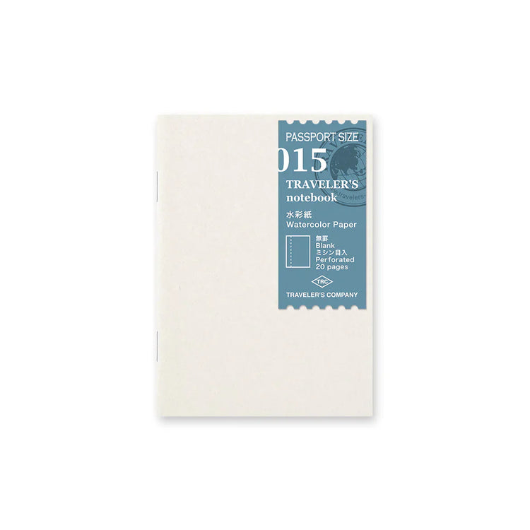 Traveler's Company Passport Size Refill - Watercolor Paper