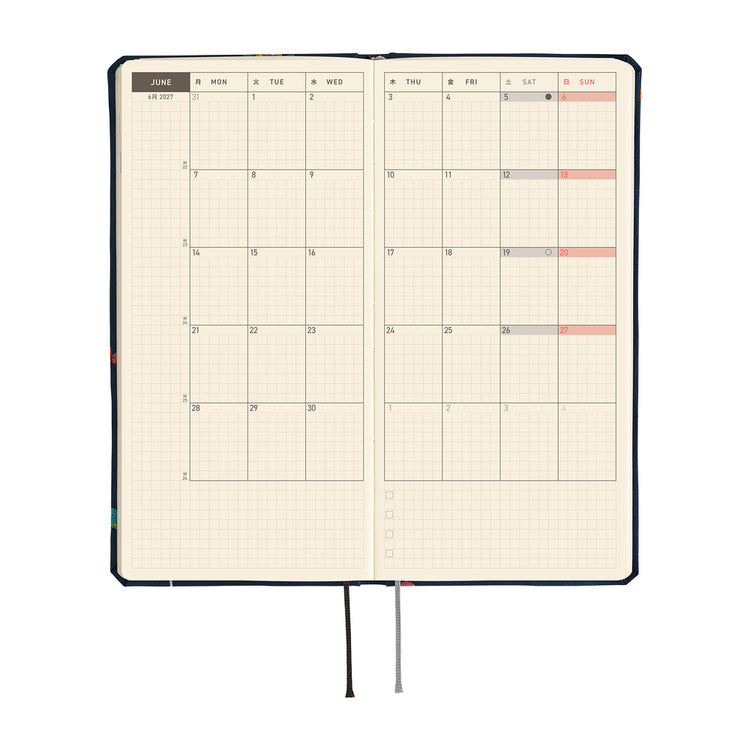 Hobonichi Techo Weeks - Bow & Tie: Candy Dream