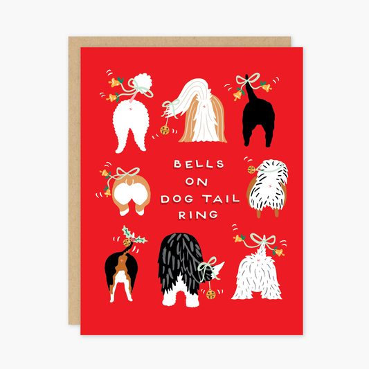 Dog Tails Holiday Card