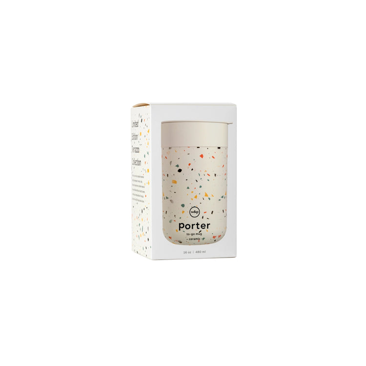 Porter Terrazzo Mug - Cream