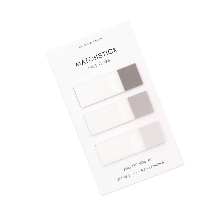 Matchstick Page Flag Set | Palette Vol. 03