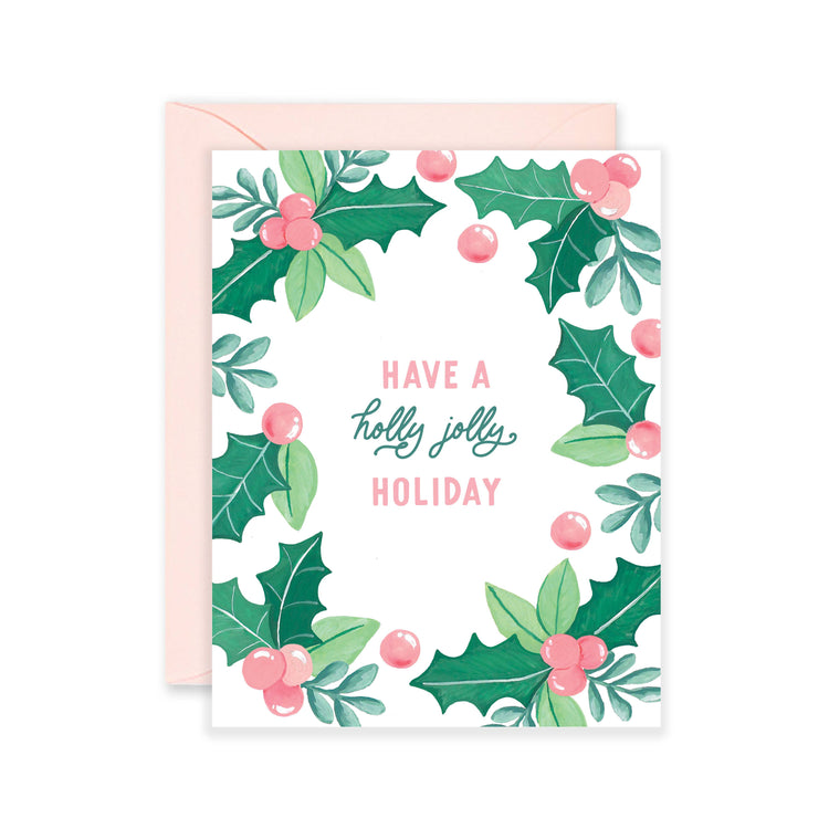 Holly Jolly Holiday Card