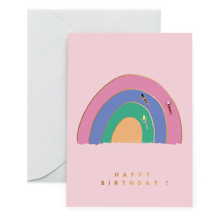 Rainbow Pals Birthday Card