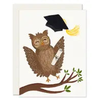 Owl Grad Card