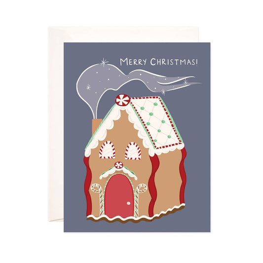 Gingerbread House Greeting Card