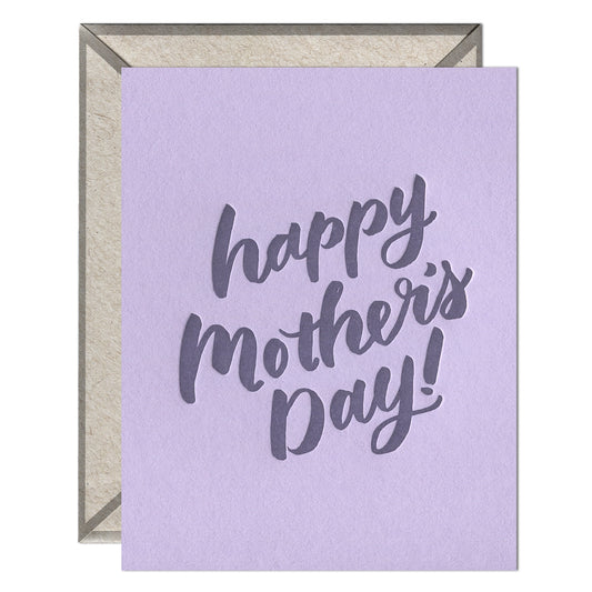 Mother's Day Script card