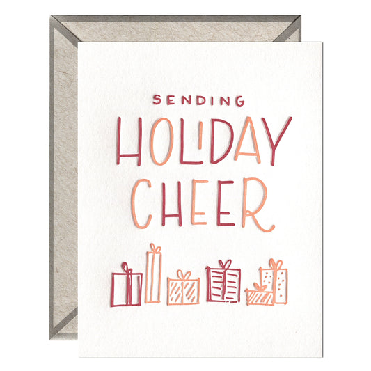 Sending Holiday Cheer Card