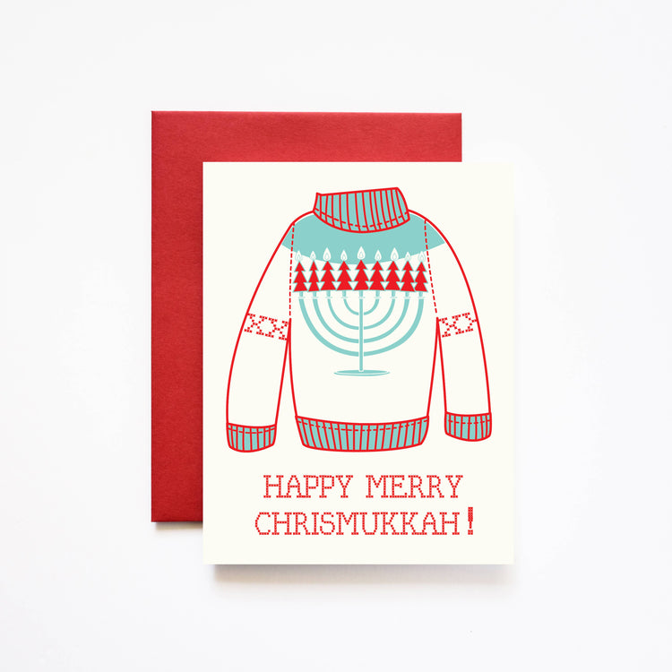 Merry Chrismukkah Greeting Card