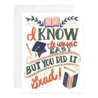 You Did It Grad Card