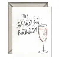 Sparkling Birthday- Birthday Card