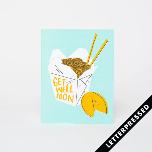 Get Well Takeout Card