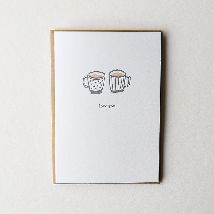 Love Mugs Card