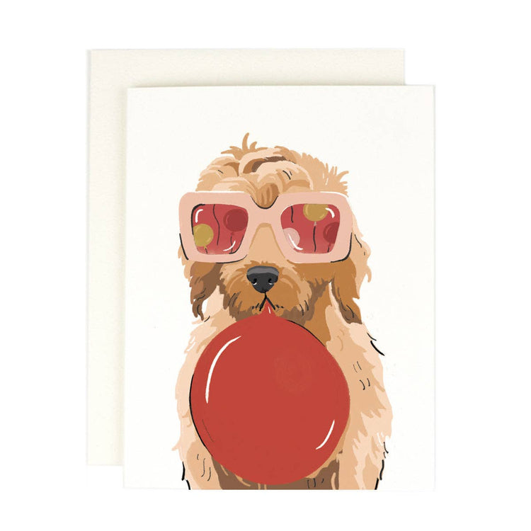 Balloon Dog Birthday Card