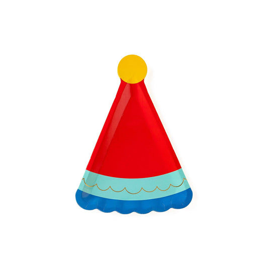 Birthday Hat Shaped Plate