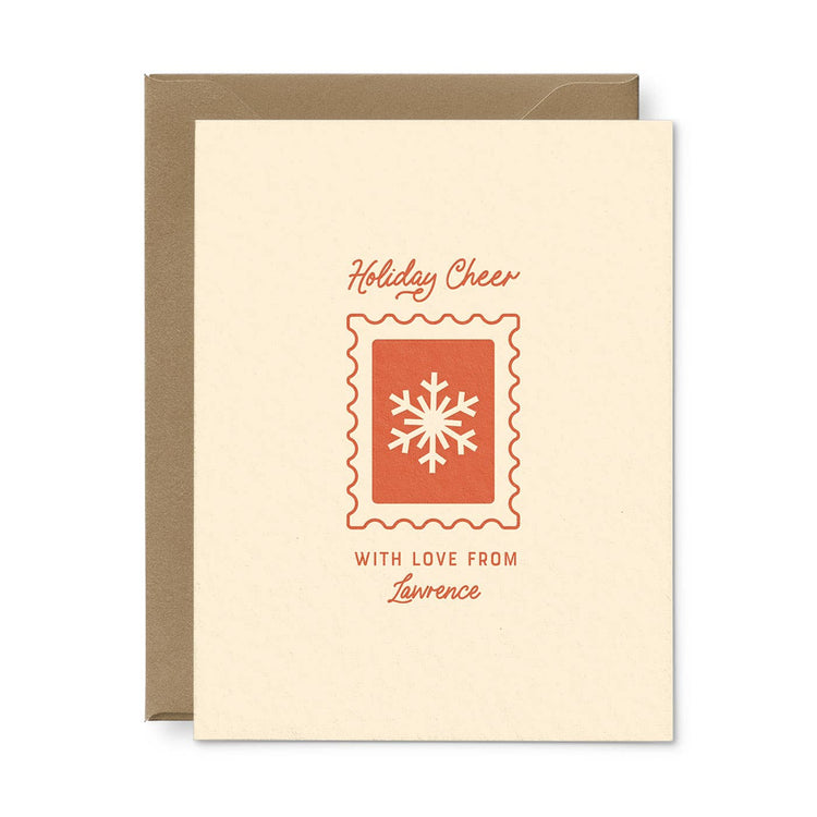 Fredericksburg Holiday Cheer Stamp Greeting Card