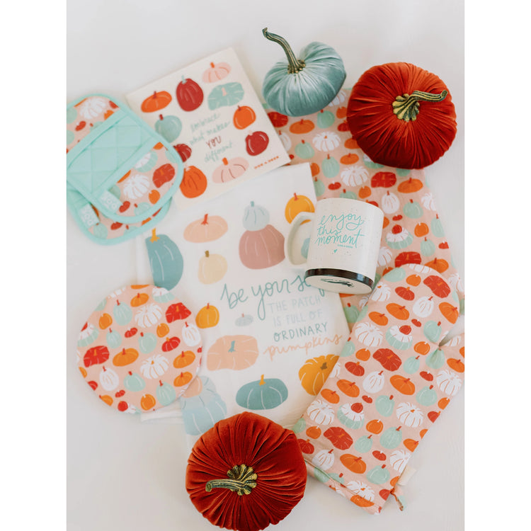 Pumpkin Oven Mitt