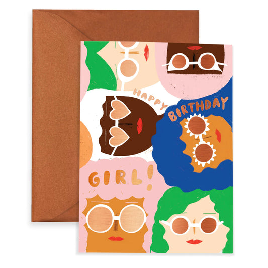 Sunny Girls Birthday Card