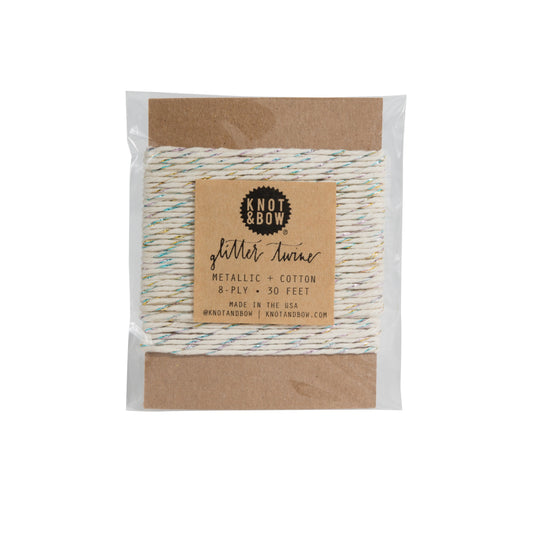 Prism Natural Glitter Twine