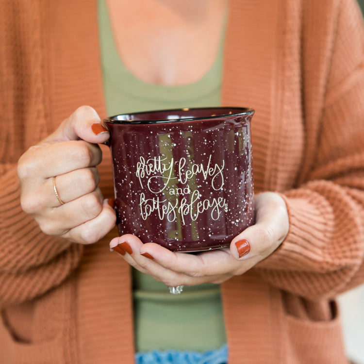 Pretty Leaves | Fall Coffee Mug