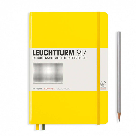 Lemon Medium Hardcover Notebook (A5)