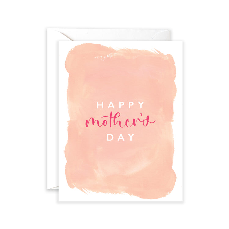 Mother's Day Brushstrokes Greeting Card