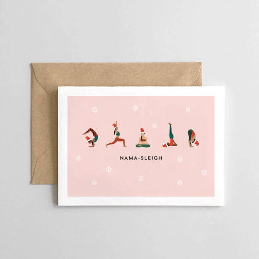 Nama-Sleigh Greeting Card