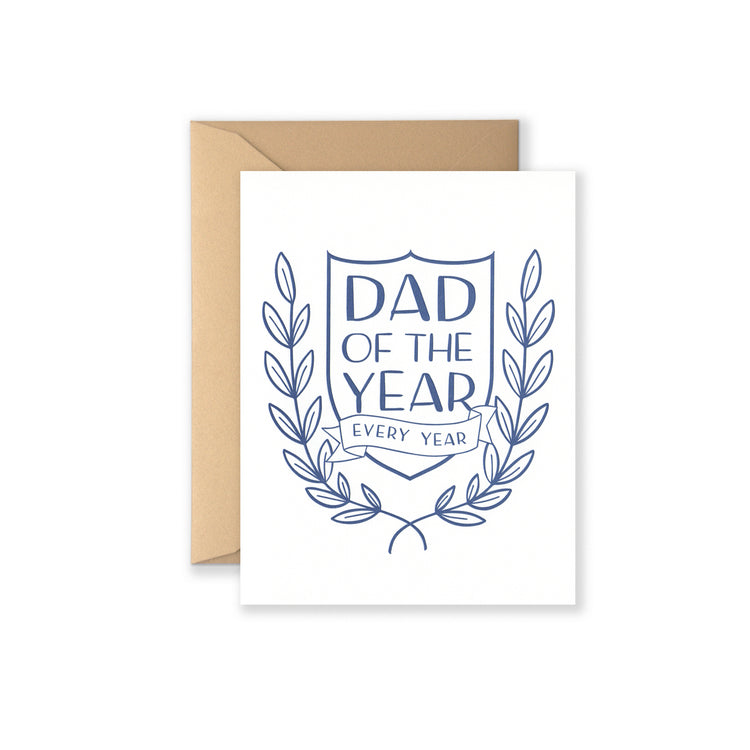Dad of the Year Greeting Card