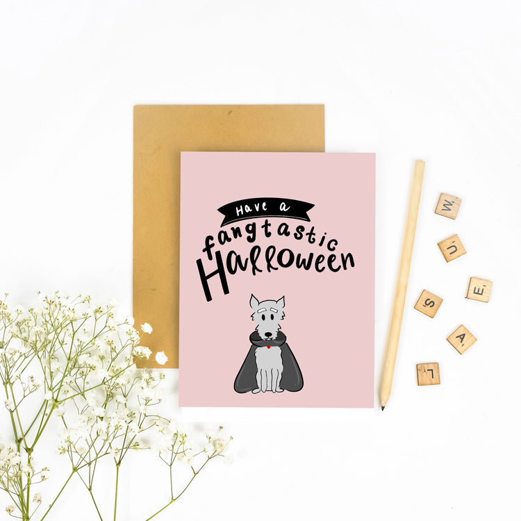 Have a FANG-tastic Halloween Greeting Card