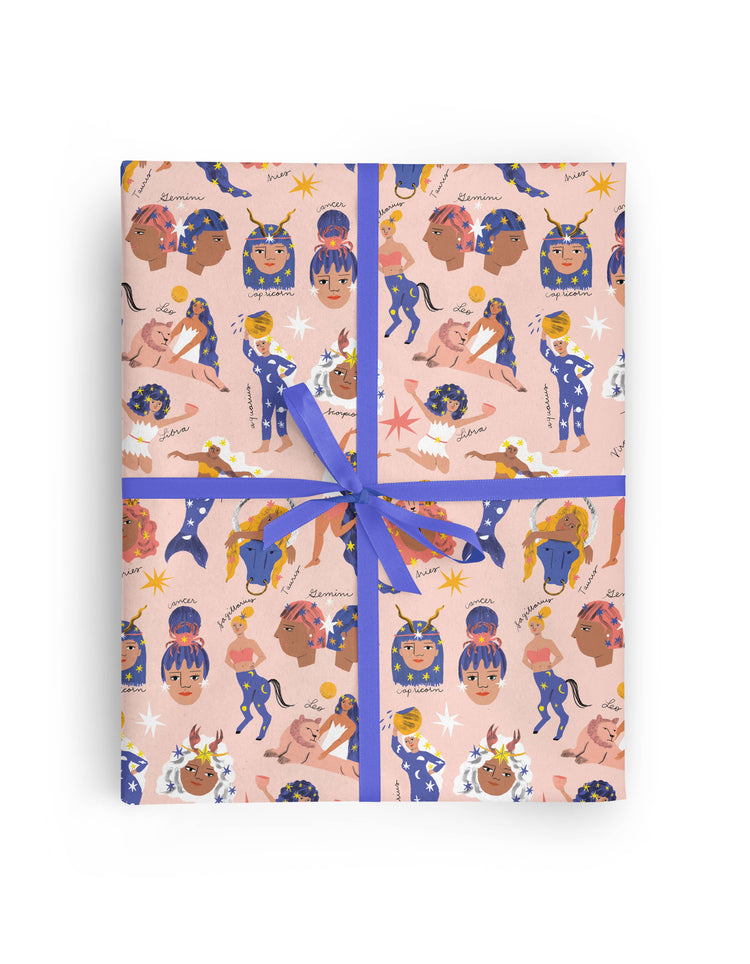 Astro Ladies Rolled Gift Wrap