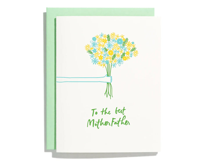 To the Best Mother-Father Card