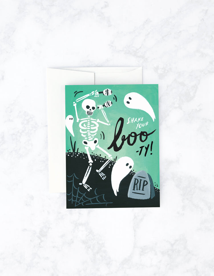 Shake Your Booty Halloween Card