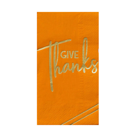 Give Thanks Guest Napkins