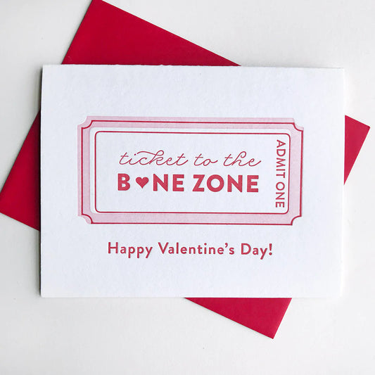 Bone Zone Valentine's Card