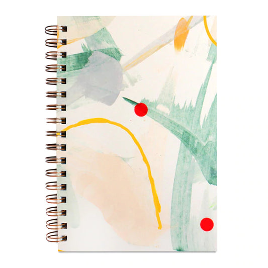 Dew Drop Painted Notebook