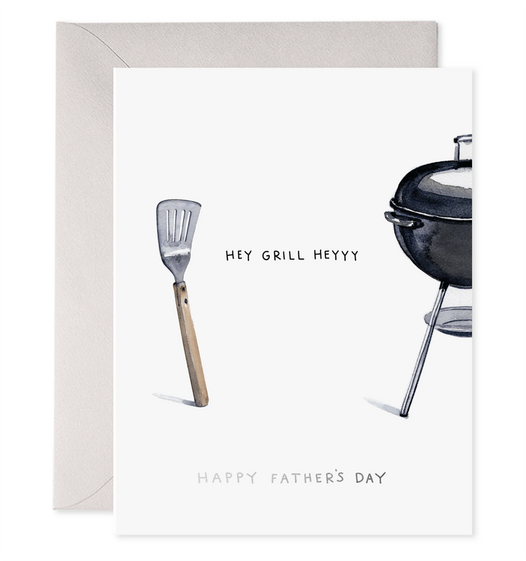 Hey Grill Heyyy Father's Day Card