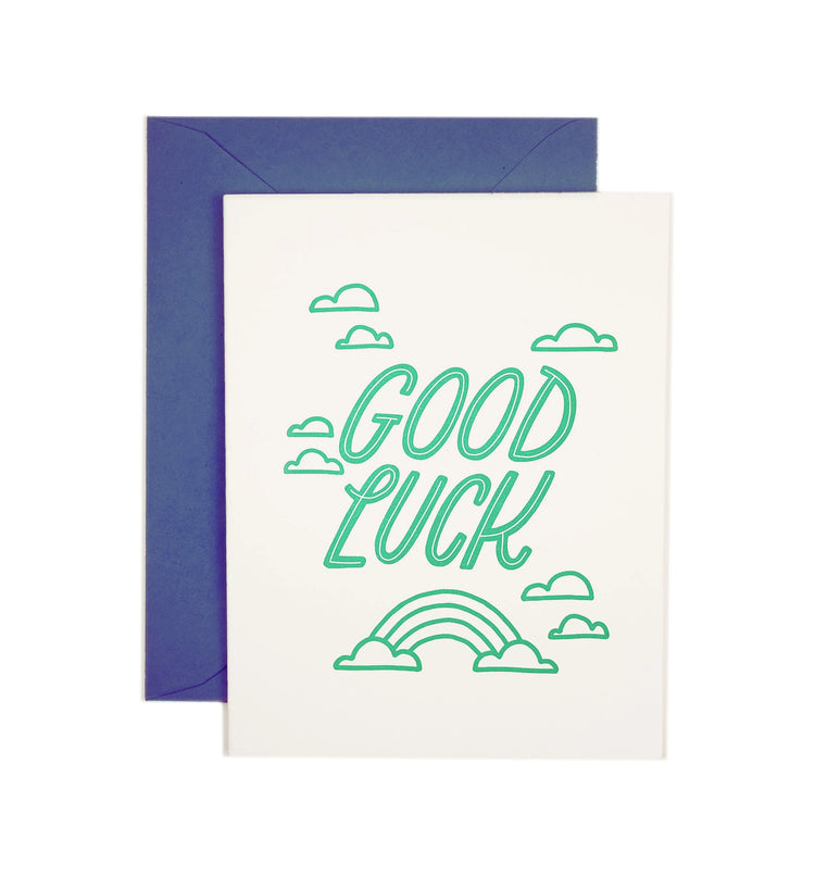 Good Luck Encouragement Card
