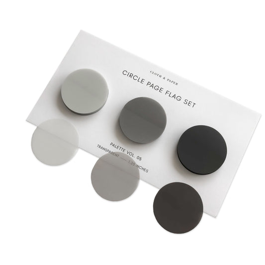 Circle Page Flag Trio | Palette Vol. 05