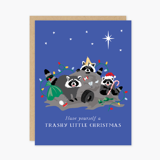 Trashy Christmas Greeting Card