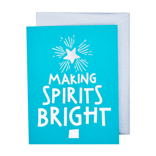 Making Spirits Bright Holiday Card
