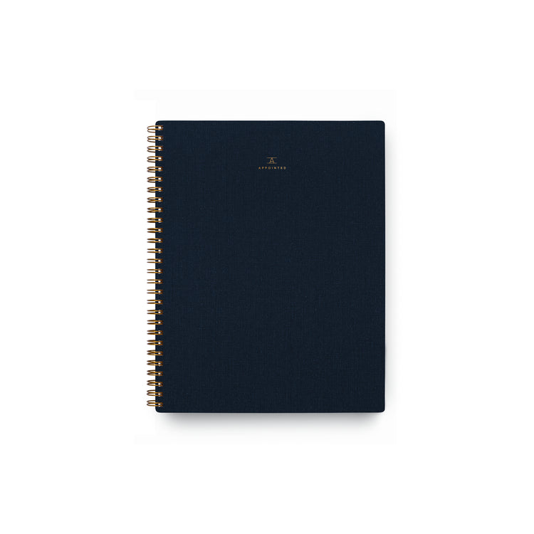 Oxford Blue Lined Notebook