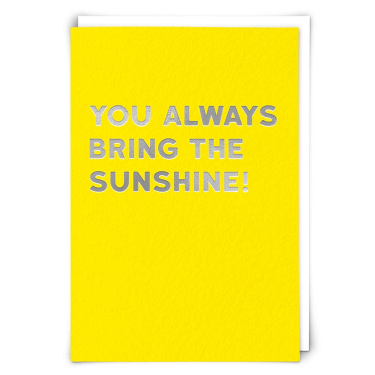 Sunshine Greetings Card