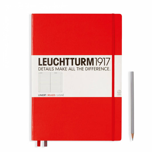 Red Large Hardcover Notebook (A4+)