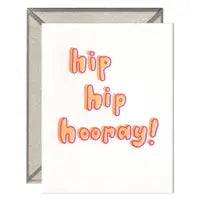 Hip Hip Hooray Greeting Card