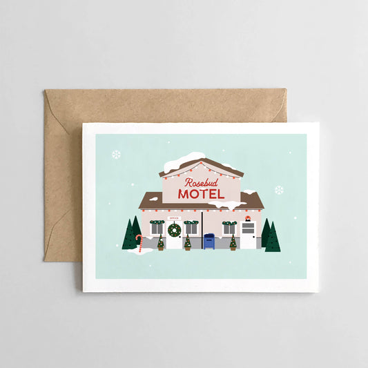 Rosebud Motel Holiday Card