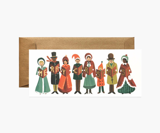 Carolers Christmas No. 10. Card