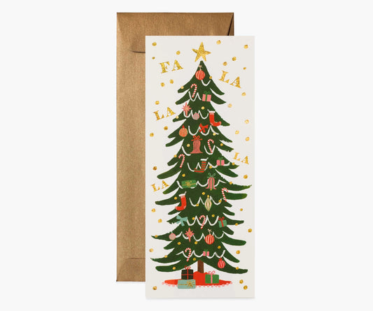 Fa La La Tree No. 10 Greeting Card