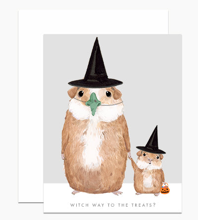 Witch way to the Treats? Halloween Card