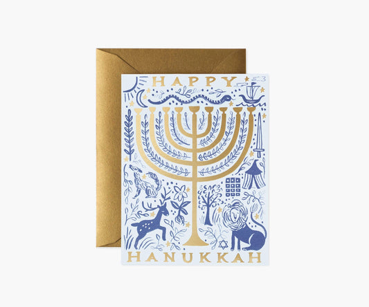 Twelve Tribes Hanukkah Card